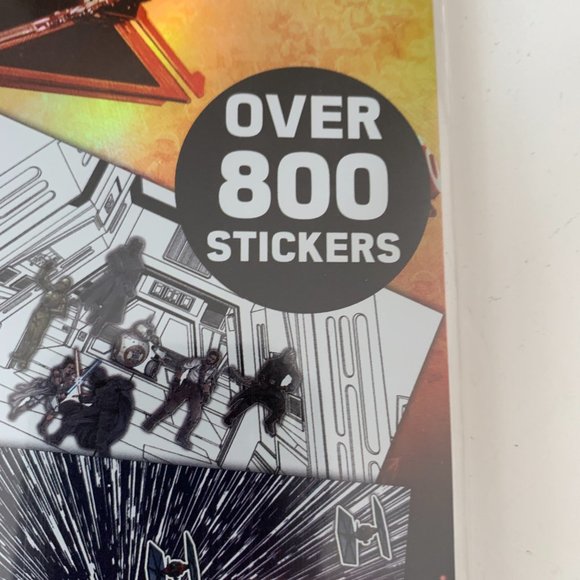 Star Wars activity sticker pad over 800 stickers. Hours of fun & play scenes - Picture 2 of 4